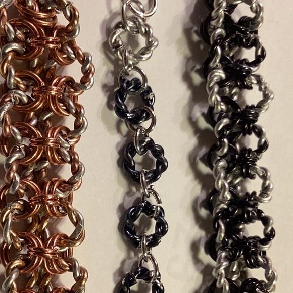 Chainmaille bracelets - Picture 2 of 2